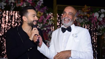 سليمان عيد يحتفل بزفاف نجله بحضور نجوم الفن (صور)