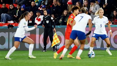 الحكمة الفلسطينية هبة سعدية تدخل التاريخ في كأس العالم للسيدات 2023