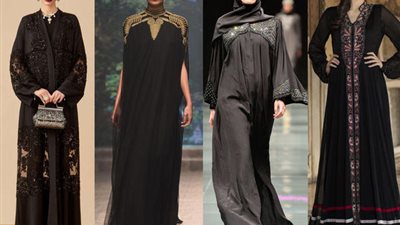 عبايات خليجية أنيقة وجذابة تواكب الموضة 