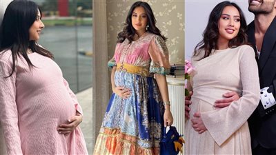 5 إطلالات للمرأة الحامل من وحي الكويتية فرح الهادي