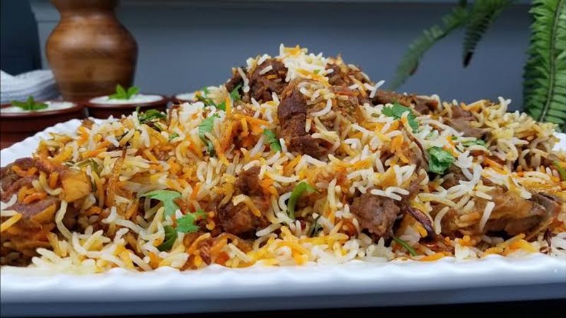 برياني اللحم
