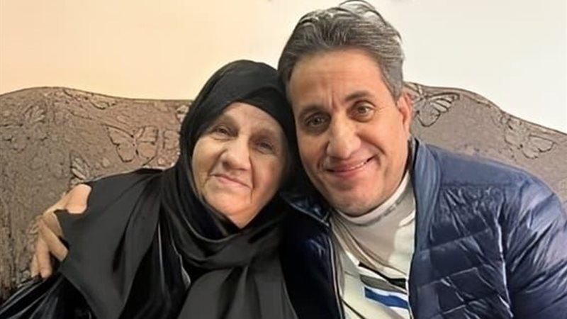 أحمد شيبة ووالدته