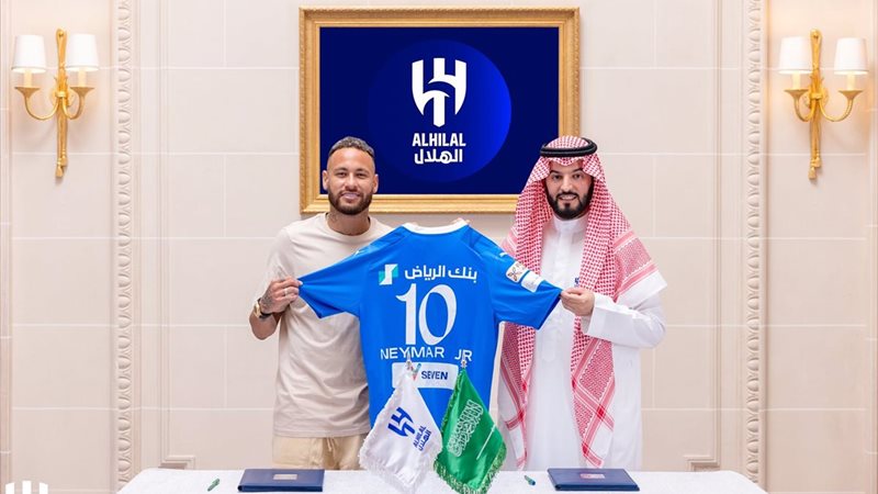 نيمار في الهلال السعودي