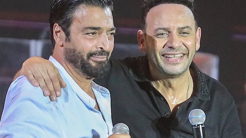 مصطفى قمر وحميد الشاعري