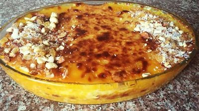 طريقة عمل القرع العسلي بالبشاميل في الفرن 