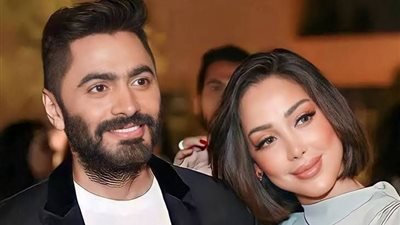 بسمة بوسيل برفقة أبنائها في أول يوم دراسة وسط غياب تامر حسني (فيديو) 