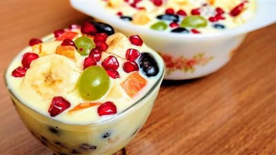 طريقة عمل كاسترد الفواكه اللذيذ بخطوات سهلة