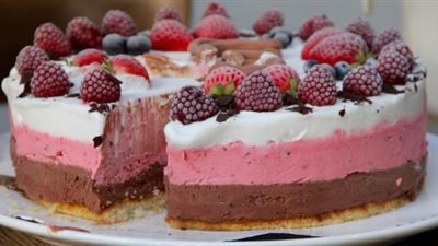 طريقة عمل تورتة الآيس كريم مثل المحلات
