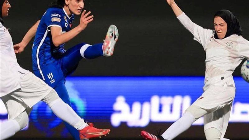 لاعبة الهلال السعودي