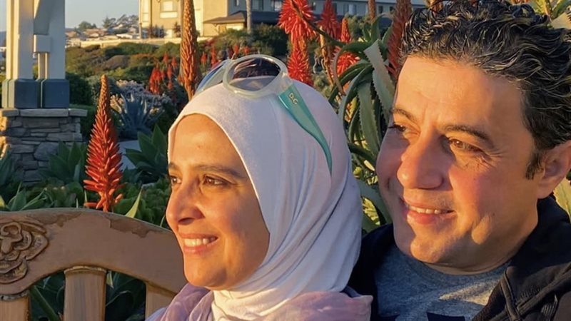حنان ترك وزوجها