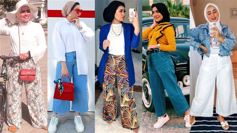 حكم لبس المرأة للبنطلون