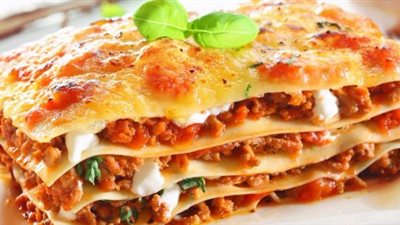 طريقة عمل اللازانيا بخطوات سهلة في المنزل