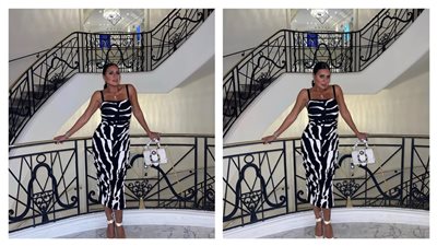 رانيا يوسف تشتعل أنوثة بالتايجر والجمهور يغازلها (صور)