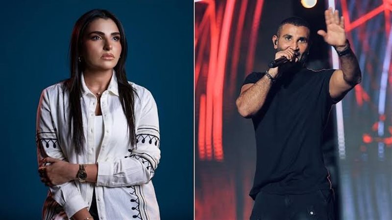 أحمد سعد ومها فتوني