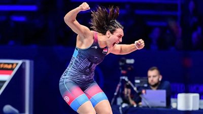 سمر حمزة.. أول امرأة تمثل مصر في التنصنيف العالمي للمصارعة النسائية