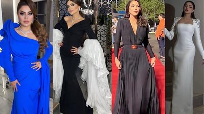 الأسود يسيطر على أزياء النجمات في مهرجان العراق الدولي (صور)