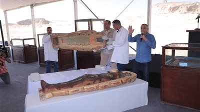الآثار المصرية تكشف لأول مرة عن «جبانة الفراعنة» بالمنيا
