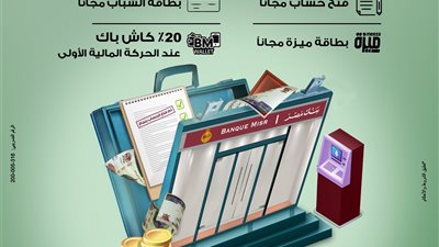 بنك مصر يقدم باقة عروض مجانية بمناسبة اليوم العالمي للادخار