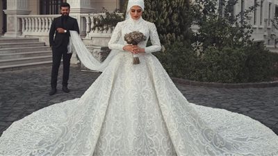 تشكيلة فساتين زفاف للمحجبات 2024 من أشهر دور الأزياء العالمية