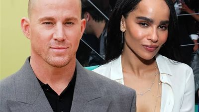 زوي كرافيتز تستعرض خاتم خطوبتها الألماس من تشانينج تاتوم (صور)