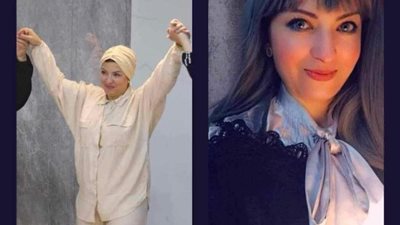 من هي الفنانة الفلطسينية إيناس السقا التي استشهدت وأبنائها في القصف الإسرائيلي؟