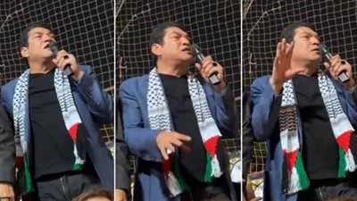 باسم سمرة حديث منصة «إكس» عقب تبرعه لأهالي غزة 