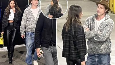 رومانسية «براد بيت وإينيس دي رامون» تشعل أجواء حفل جالا فيلم| صور