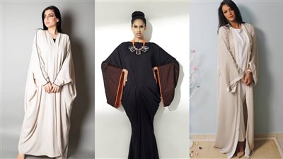 تشكيلة عبايات استقبال سادة وشيك 