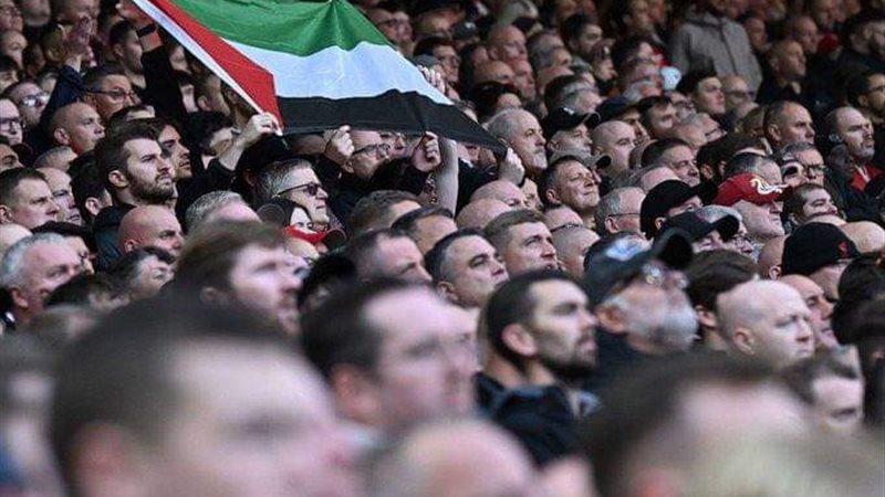 ليفربول وعلم فلسطين