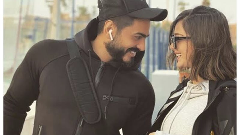 تامر حسني وبسمة بوسيل