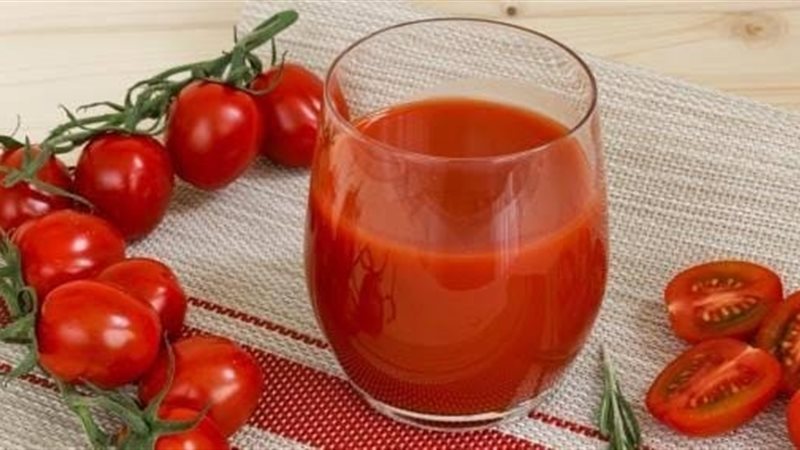 عصير طماطم