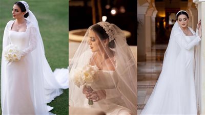 الإعلامية السعودية دانية شافعي تبهر متابعيها بإطلالة ملائكية في زفافها (صور)