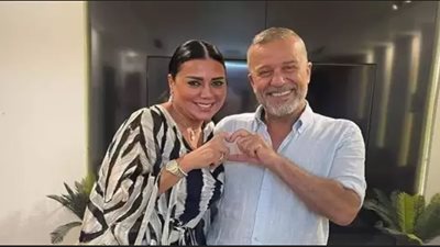 رانيا يوسف تروج لـ«وبقينا اتنين» مع شريف منير (صور)