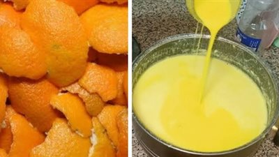 طريقة عمل الصابون بقشر البرتقال في المنزل