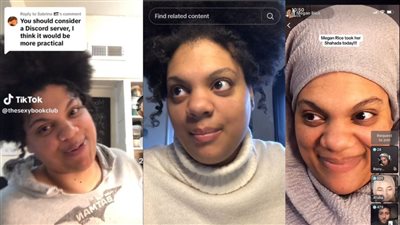 قصة اعتناق ميجان رايس التيك توكر الأمريكية الإسلام بعد انشاء نادي القرآن (فيديو)