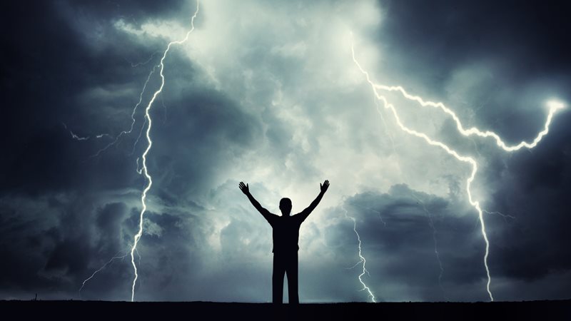 دعاء الرعد والبرق