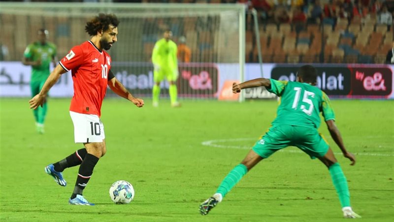 محمد صلاح في مباراة