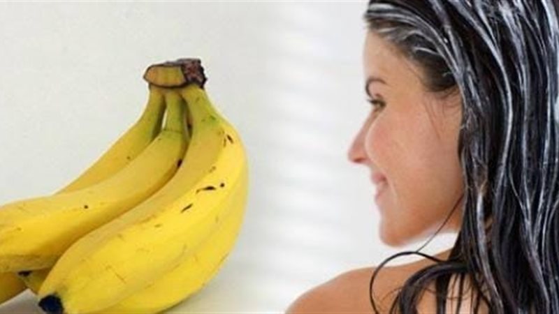 فوائد الموز للشعر