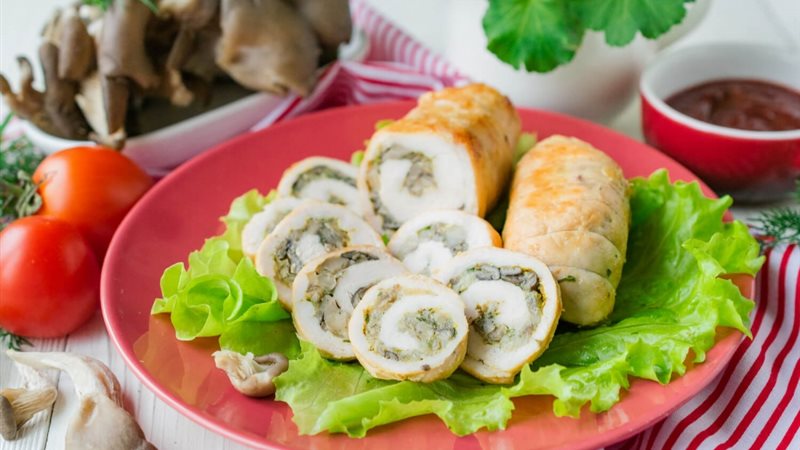 طريقة عمل رول الدجاج