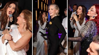 شارون ستون ترقص مع نبيلة عبيد على أنغام نانسي عجرم في مهرجان البحر الأحمر (صور وفيديو) 