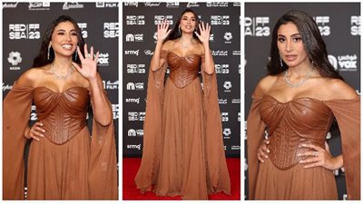 دينا الشربيني برفقة ويل سميث وصوفيا فير جارا في مهرجان البحر الأحمر |صور