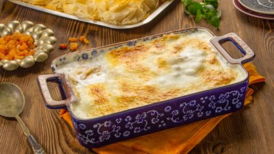 طريقة عمل أم علي بالجلاش