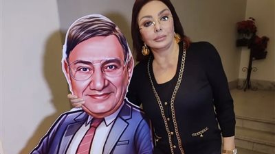 نبيلة عبيد تحيي ذكرى وفاة مفيد فوزي بصورة ورسالة خاصة