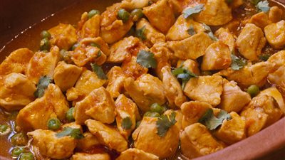 طريقة عمل طاجن الدجاج بالكاري