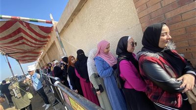 توافد نسائي غير مسبوق على لجنة شهداء بور سعيد 