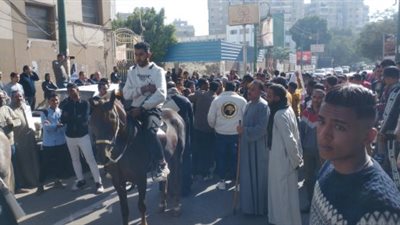 مسيرة بالخيول في ثالث أيام الانتخابات الرئاسية 2024 (صور)