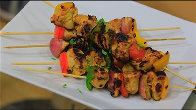 طريقة عمل الشيش طاووق مع دبس الرمان بالفرن