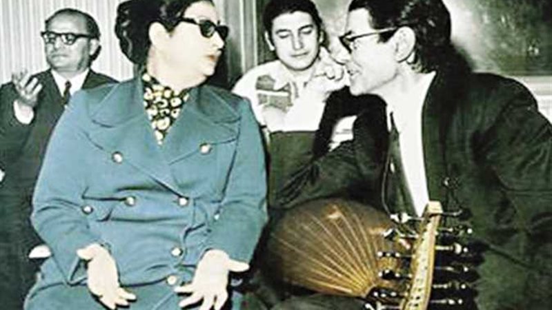 رياض السنباطي وأم