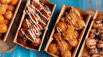 طريقة عمل الزلابية بالشوكولاتة مثل المحلات