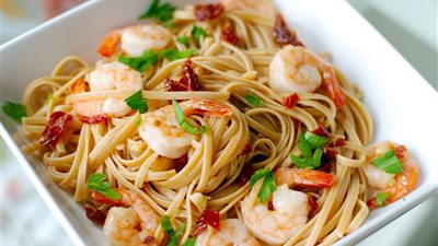 طريقة عمل مكرونة السي فود الإيطالية